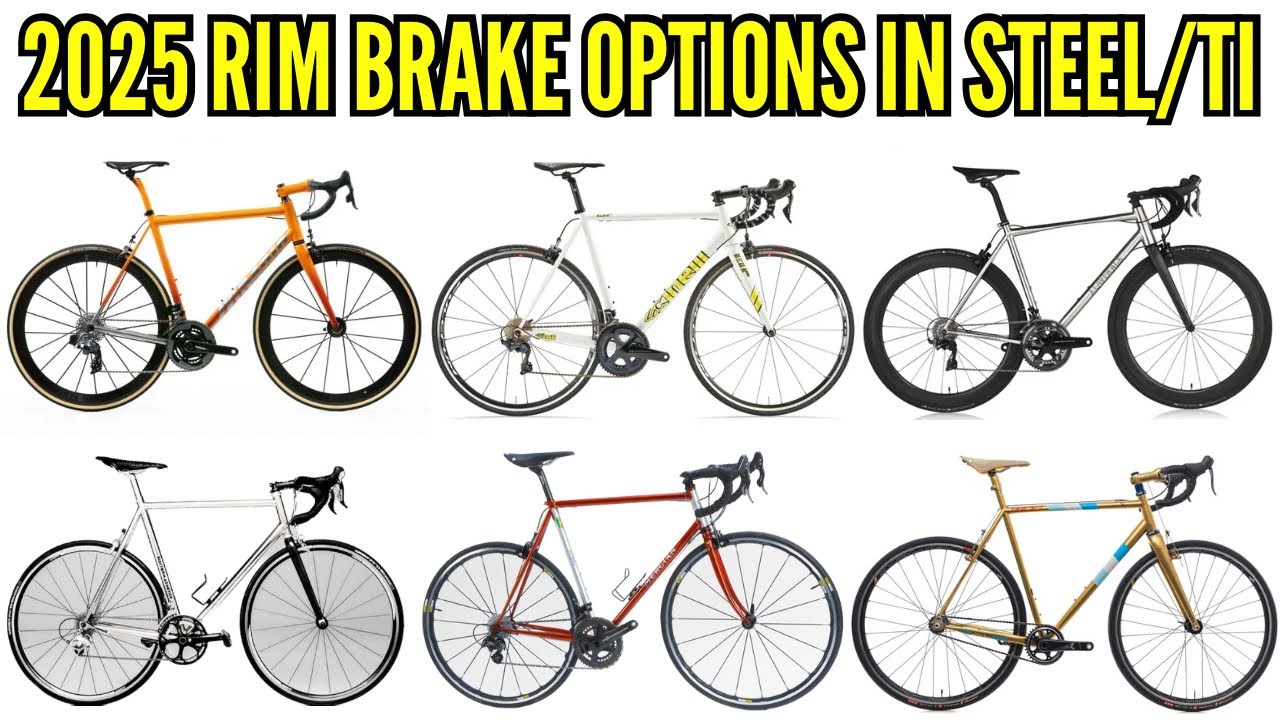 Rim Brakes Are Alive In 2025! Titanium/Steel Options.
