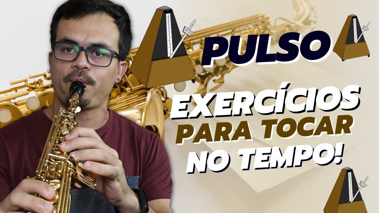 Como tocar no tempo certo da musica? | Aula de sax para iniciantes