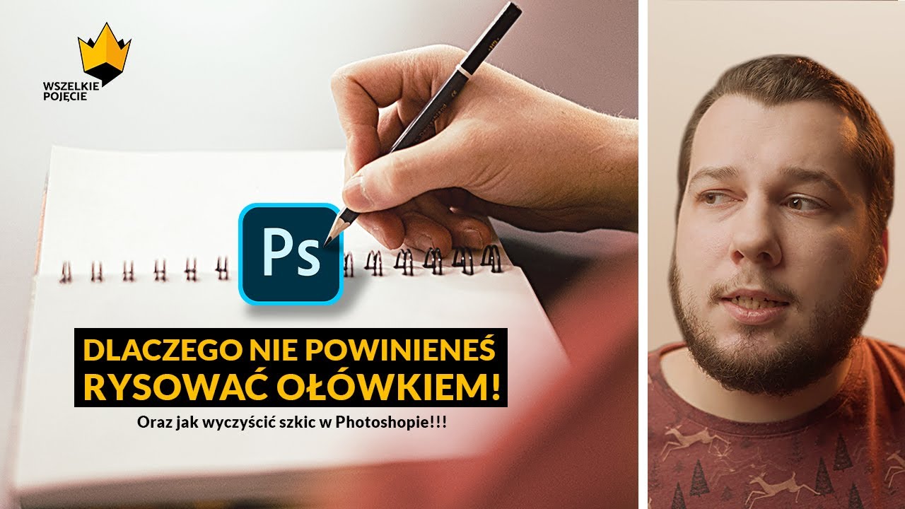 Obr&oacute;bka szkic&oacute;w w Photoshop-ie!