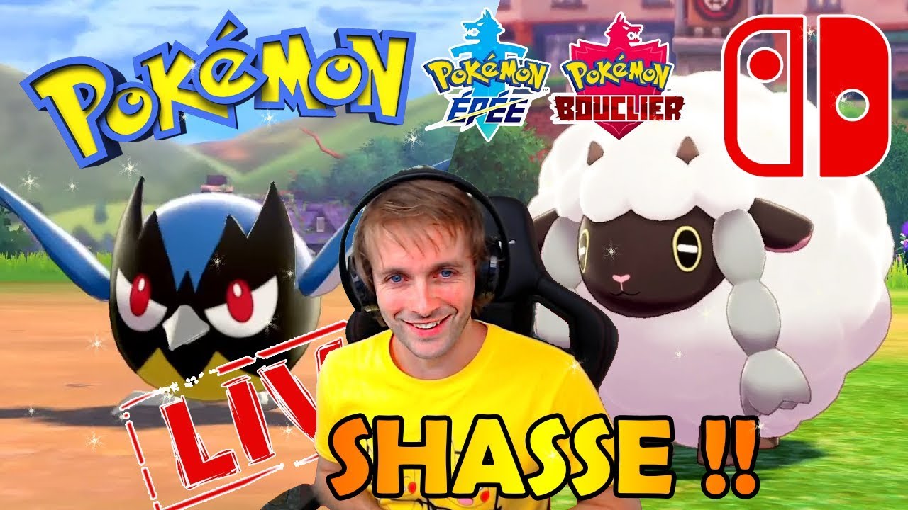 🔴 LIVE SHASSE AUX SHINYS ROUTE 1 SUR POKÉMON ÉPÉE & BOUCLIER !!  GO LIVINDEX !!!