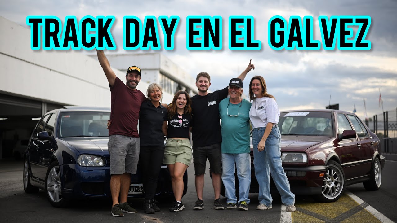 Track Day con el Sandero y en familia en el Galvez!
