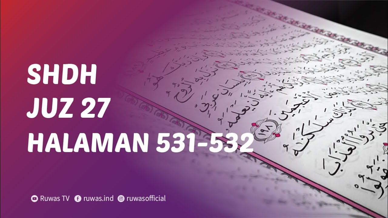 SHDH - Juz 27 Halaman 531-532