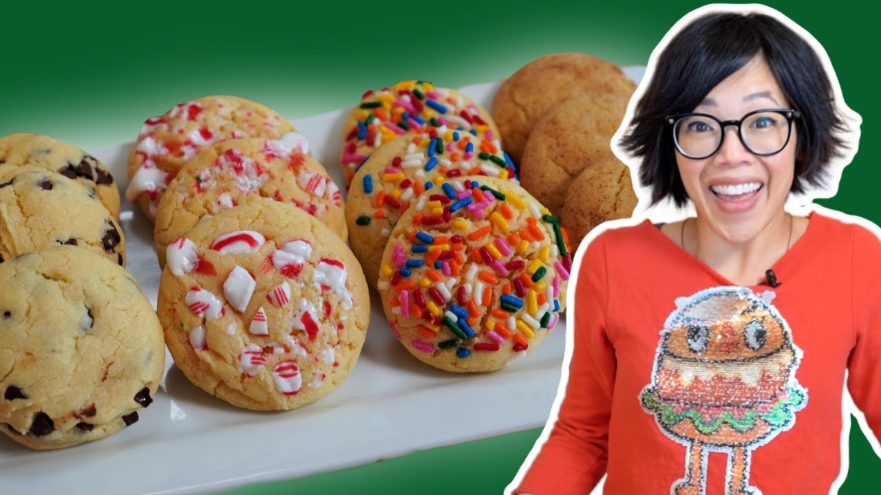 Cake Mix Cookies - 4 Ways