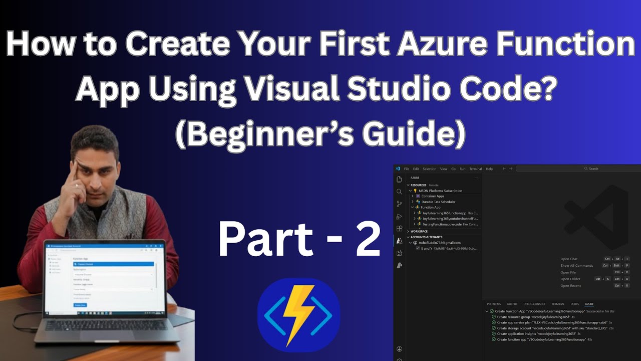 Как создать приложение Azure Functions с помощью Visual Studio Code? | Часть 2