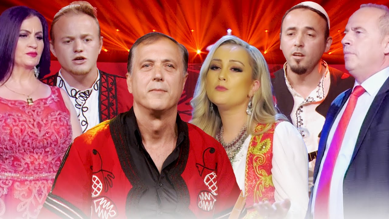 Riza & Merita & Feriz & Petrit & Gegë dhe Prena - FOLK