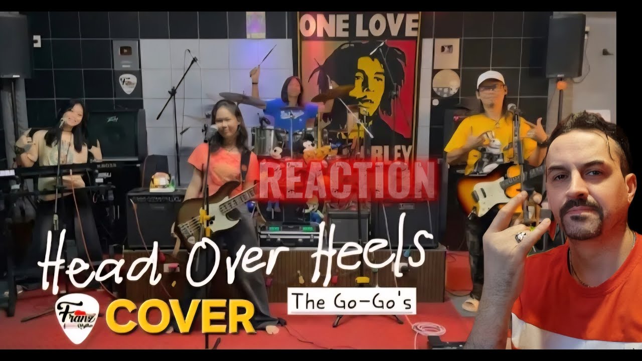 HEAD OVER HEELS_(The Go-Go's) COVER_Father & Kids ‪@FRANZRhythm‬ Band REACTION
