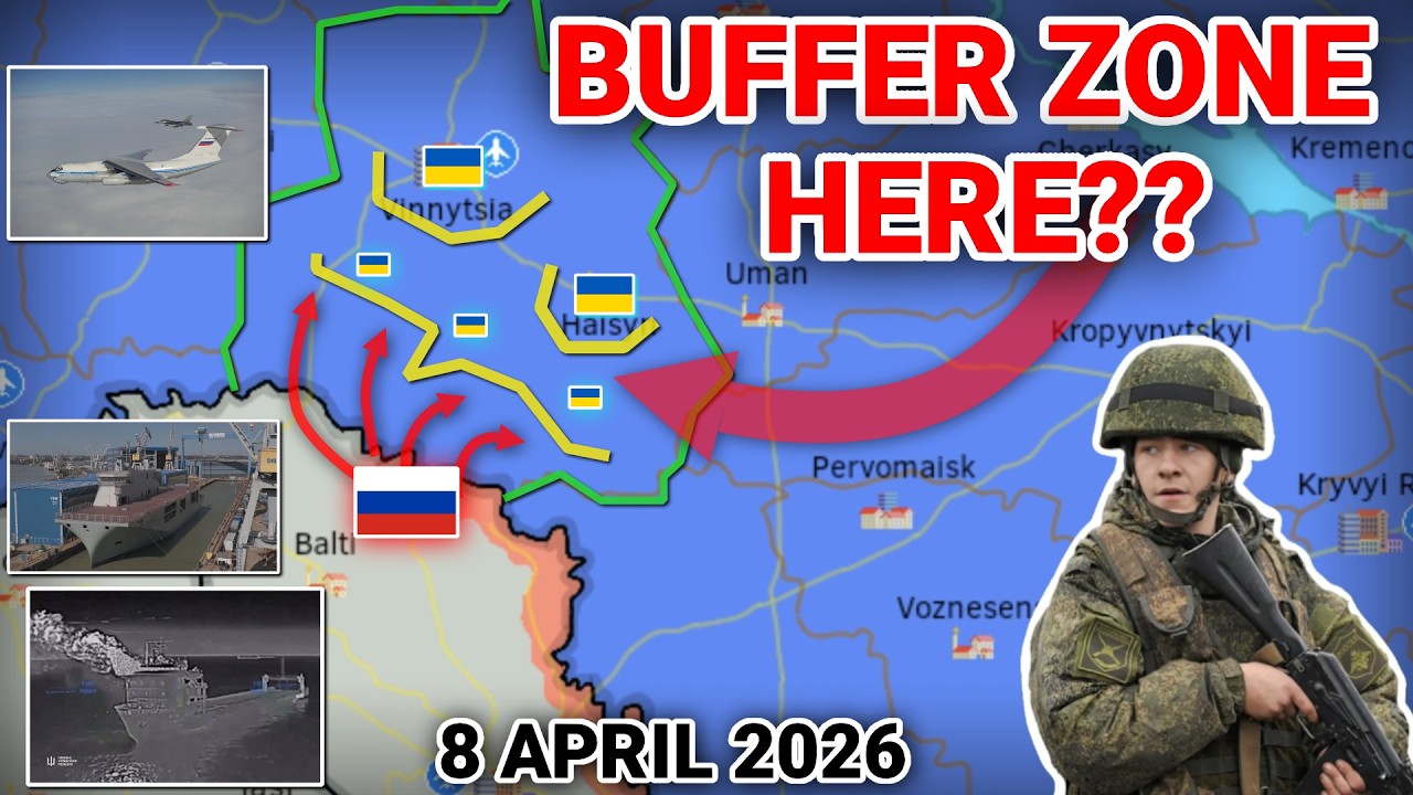 Russia Planning Buffer Zone in Vinnytsia? | New Advances Reported on Siversk Front [8 April 2026]