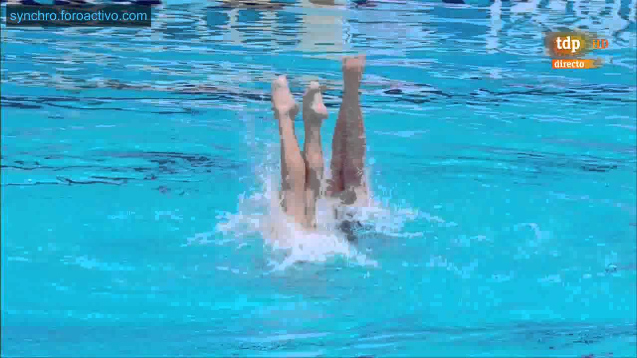 Kristina Lum Underwood/Bill May (USA) Free Mixed Duet Preliminary Kazan World Championships 2015