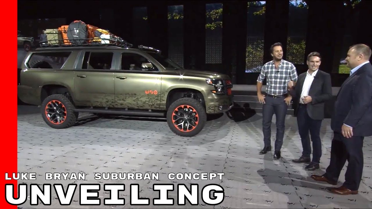 Luke Bryan Chevy Suburban Concept Unveiling