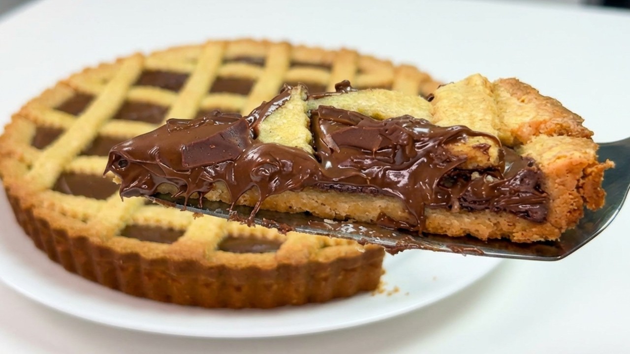 CROSTATA ALLA NUTELLA CREMOSA | Il Segreto per Non Farla Seccare in Cottura!