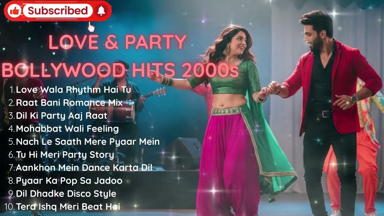 Romantic Hindi Pop Dance Mix 💓 | Love Wala Rhythm Hai Tu – Party Love Mood