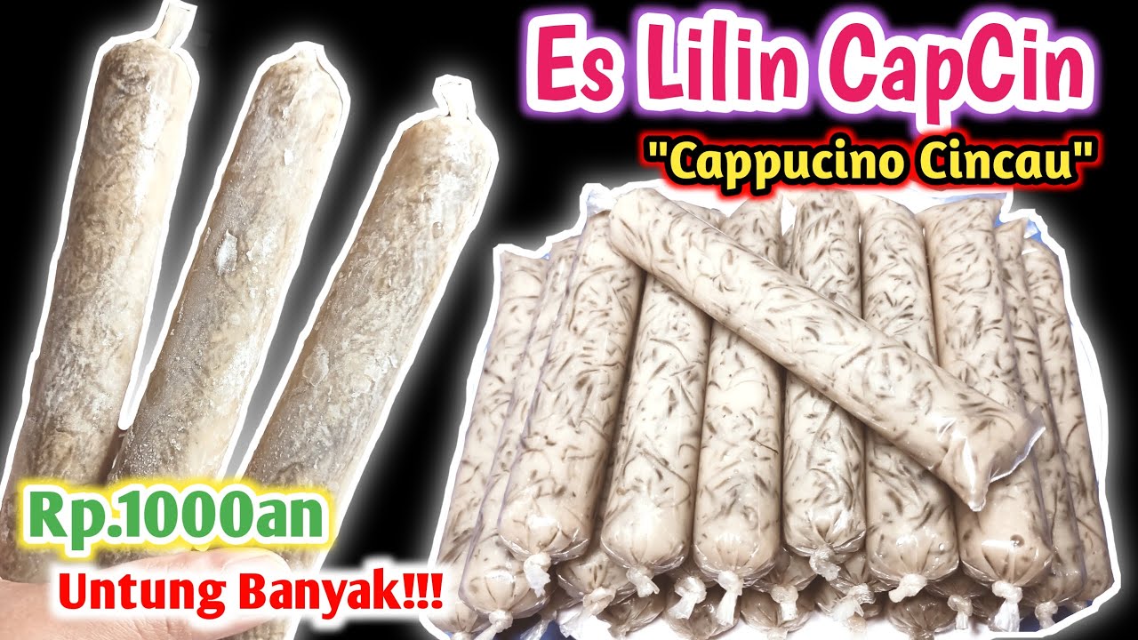 Es Lilin Jelly Cappucino Cincau / CAPCIN Enak Banget || Ide Jualan 1000an Untung Banyak