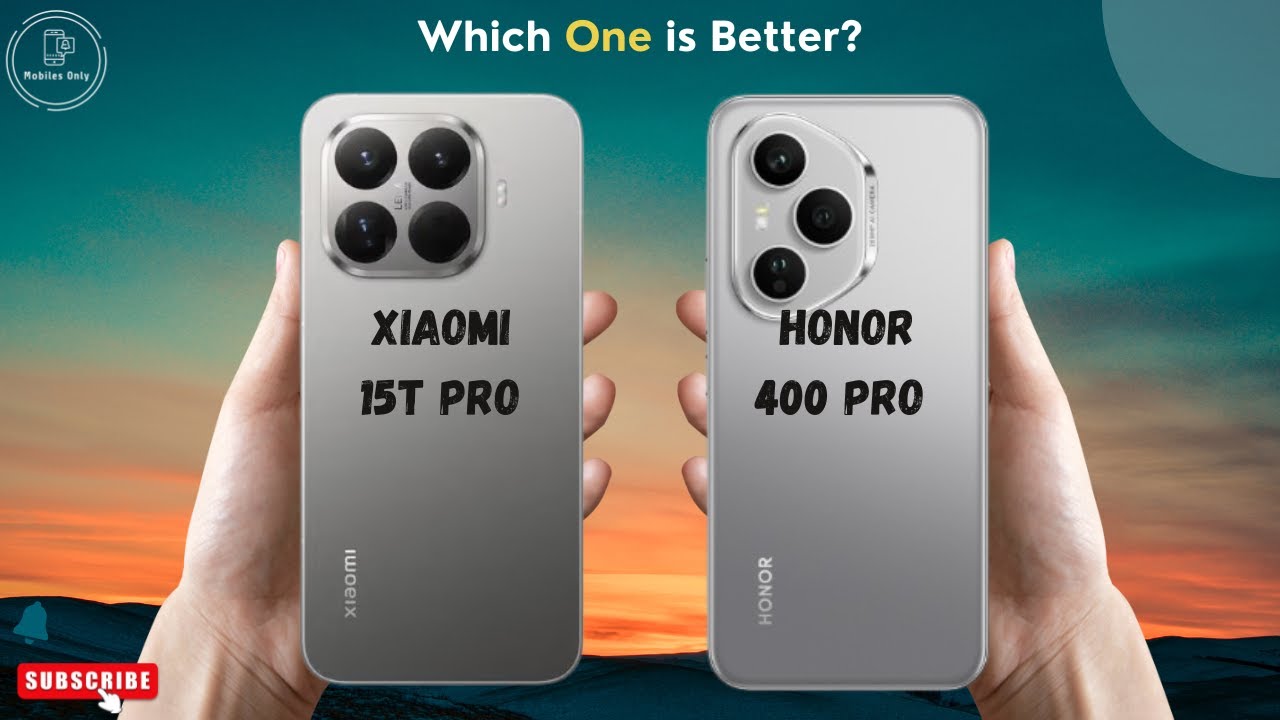Xiaomi 15T Pro vs Honor 400 Pro