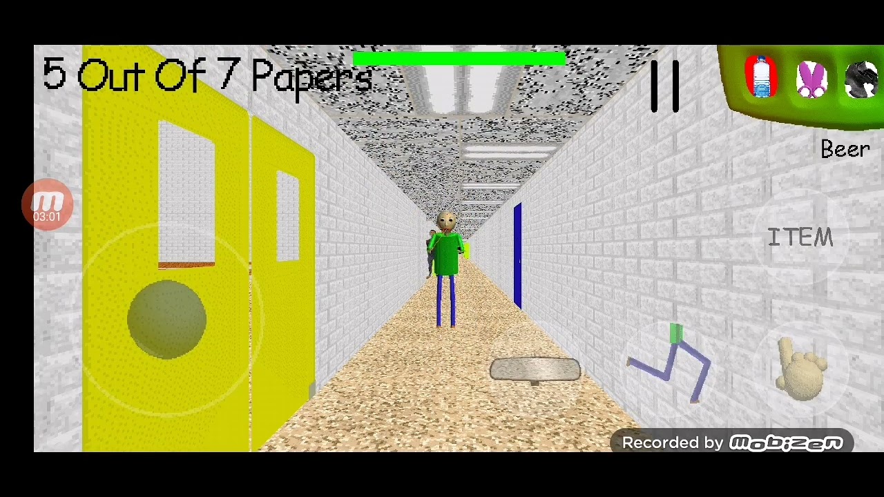 baldi is mad android 