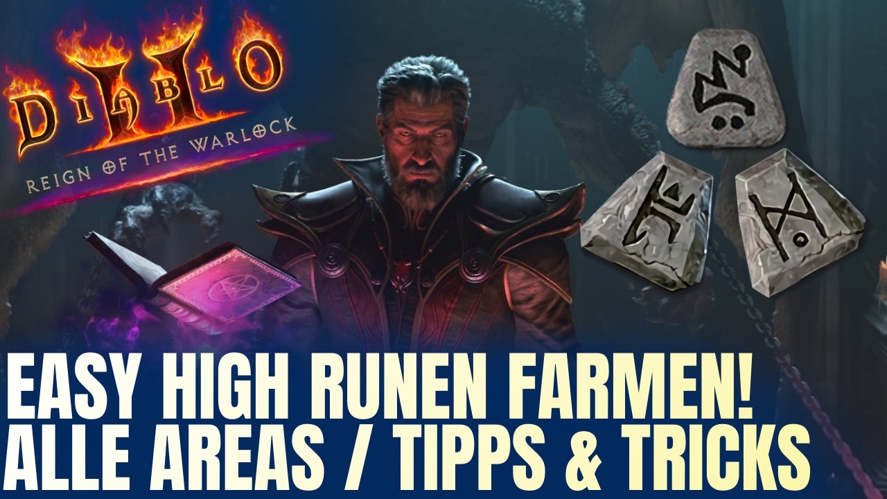 EASY High-Runen farmen in Diablo 2! Die BESTEN Areas, Tipps & Tricks!