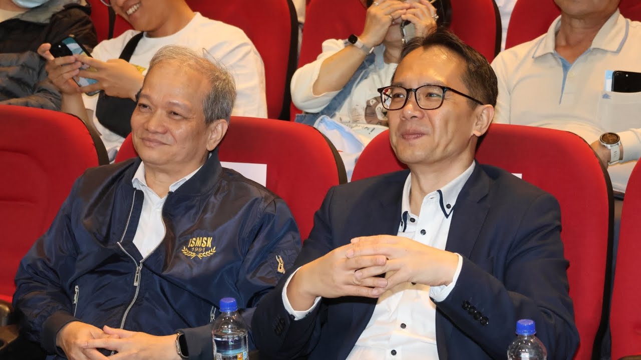 中鋼企業工會楊乙記理事長致詞感謝義大開發林董事長王總經理中鋼福委會115年員眷大型自強活動第一梯次義大遊樂世界 2026.03.14