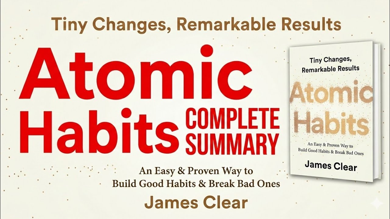 Atomic Habits Full Summary Hindi | Best Self Help Book