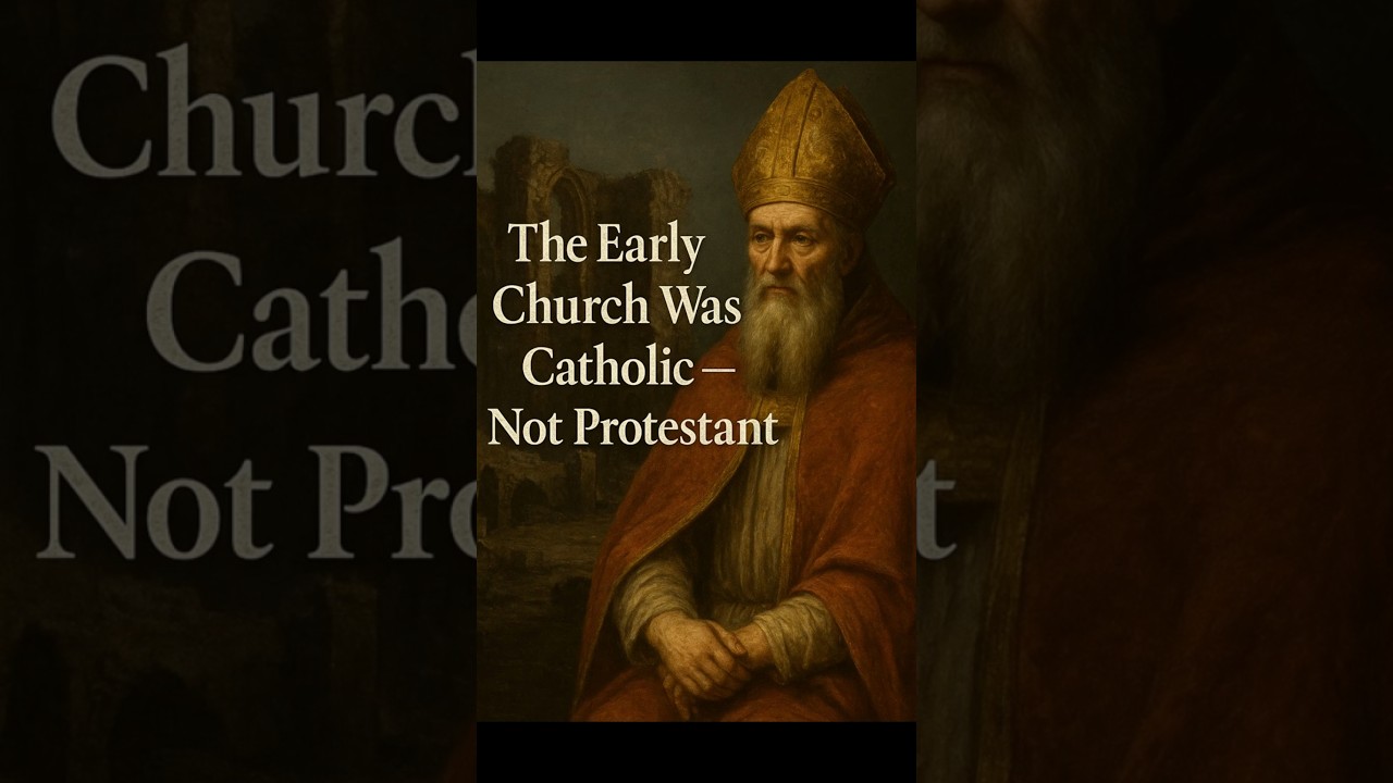 The Early Church Was Catholic &mdash; Not Protestant