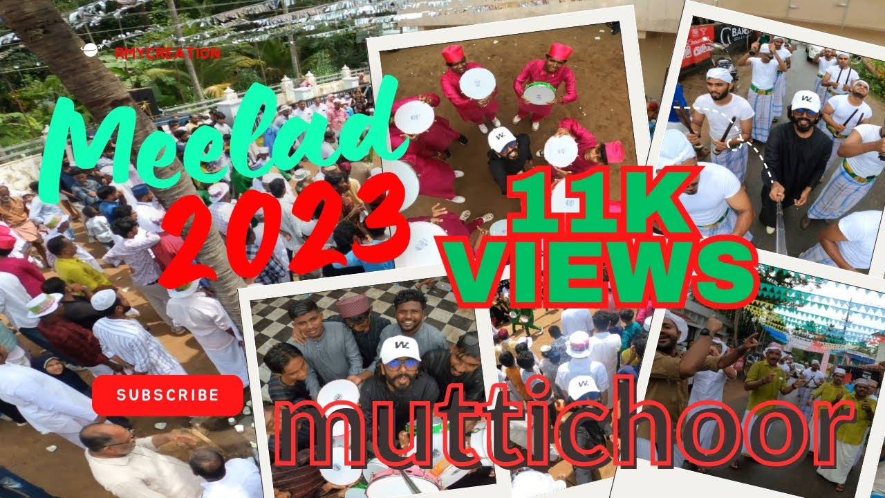 @RMYcreation Meelad-2023 muttichur #meeladshareef