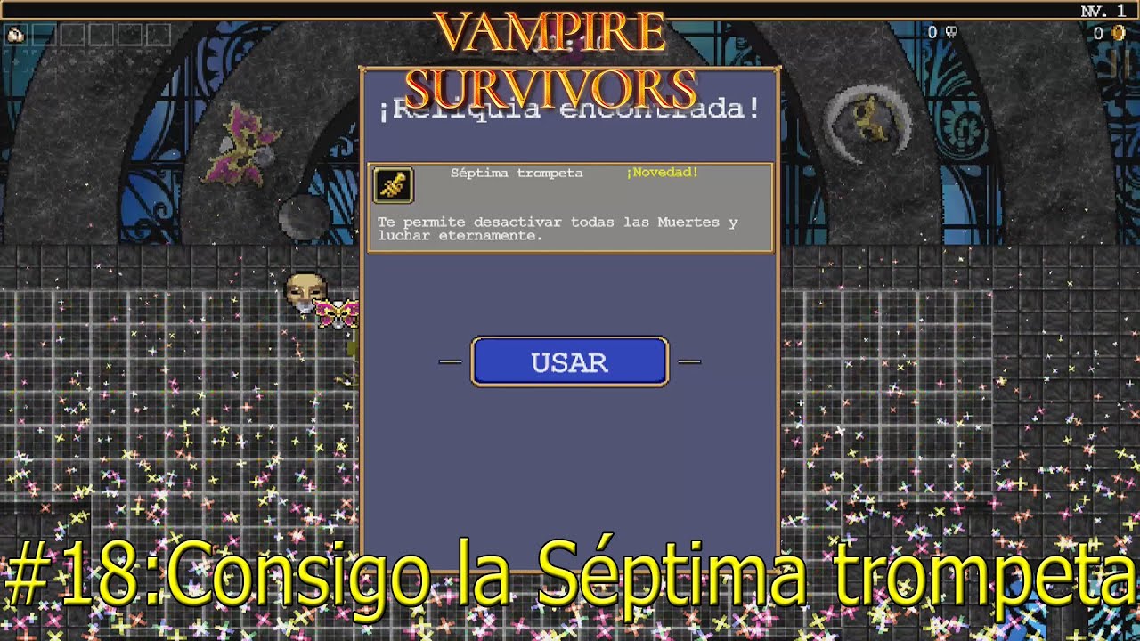 Vampire Survivors #18: Consigo la séptima trompeta