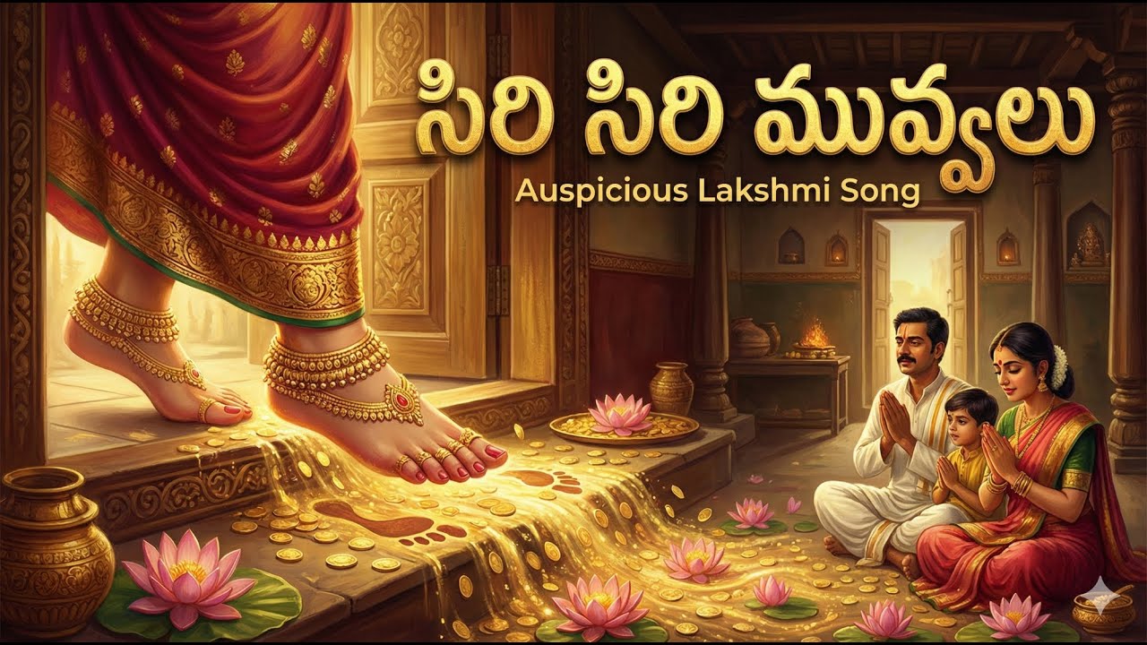 Goddess  Lakshmi Devi Powerful song |  Siri Siri Muvvalu Song | 