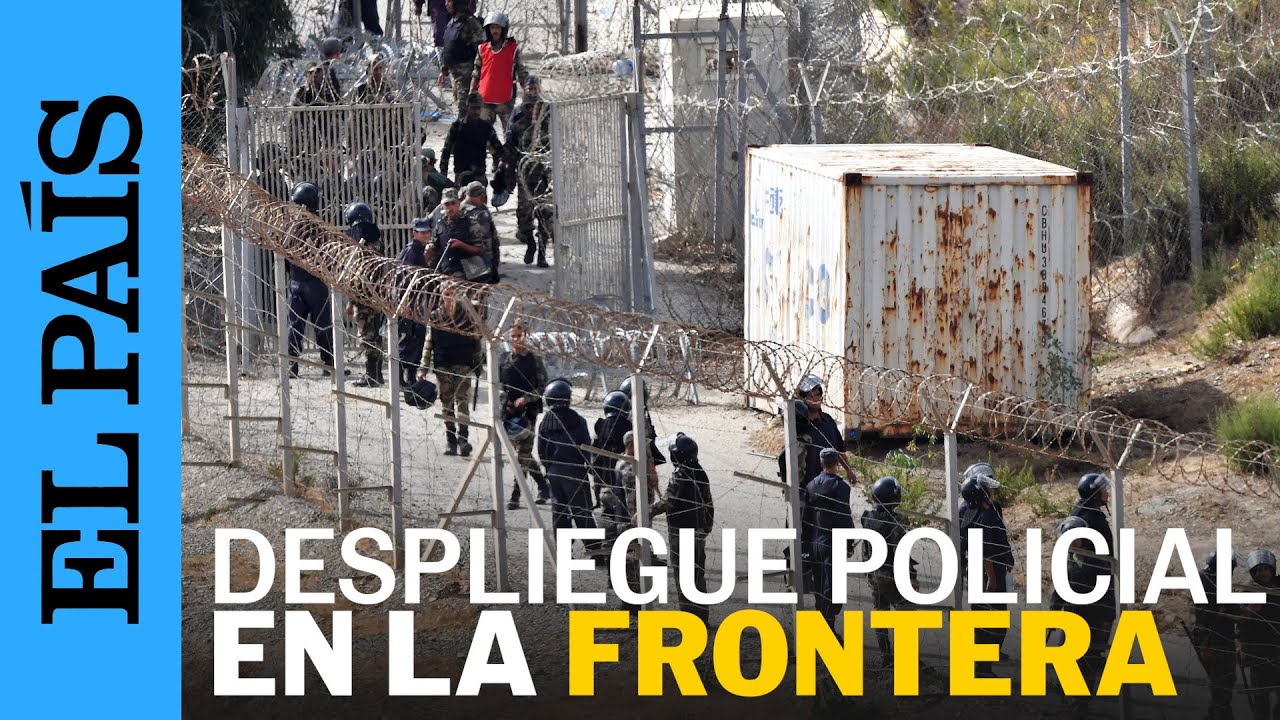 MARRUECOS | Un masivo despliegue policial impide a cientos de migrantes saltar la valla de Ceuta