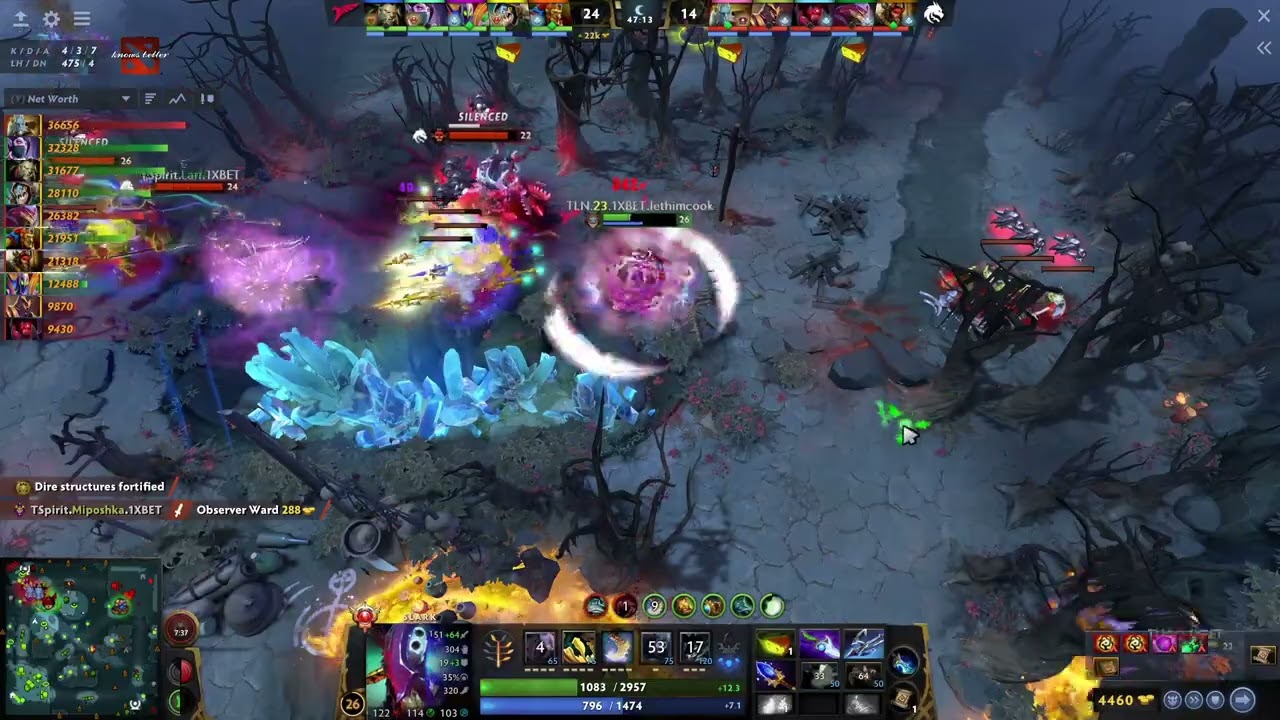 23savage's Slark - the risky roshan steal and great escape | DreamLeague Season 20 #dota2