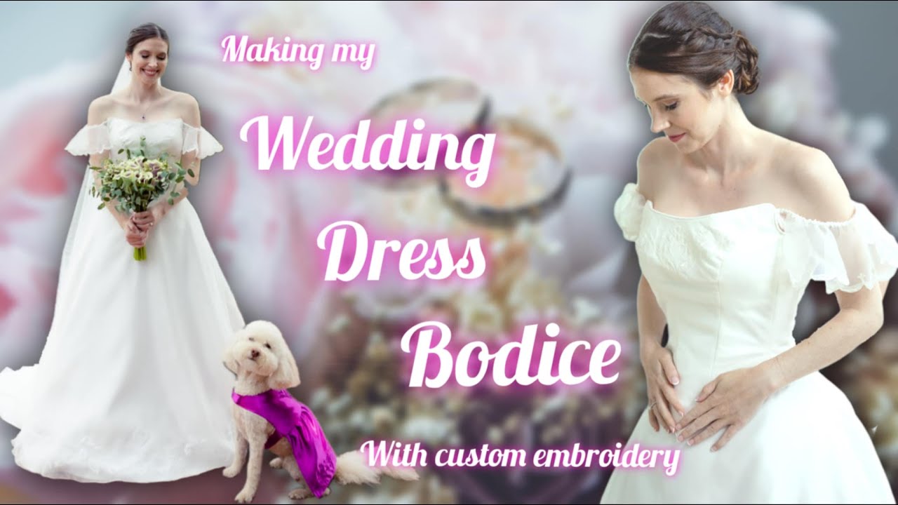 Making my Wedding Dress Bodice - Princess Bridal Gown