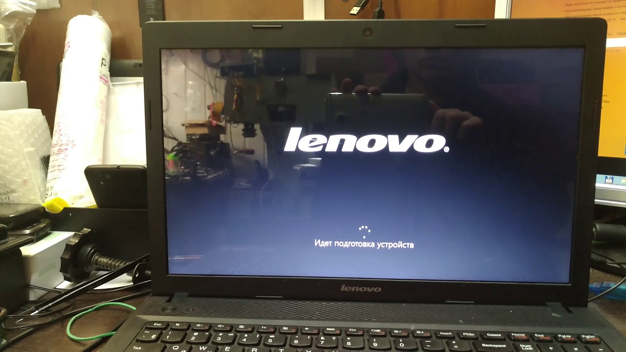 Установка Windows 10 с флешки  на Lenovo G500