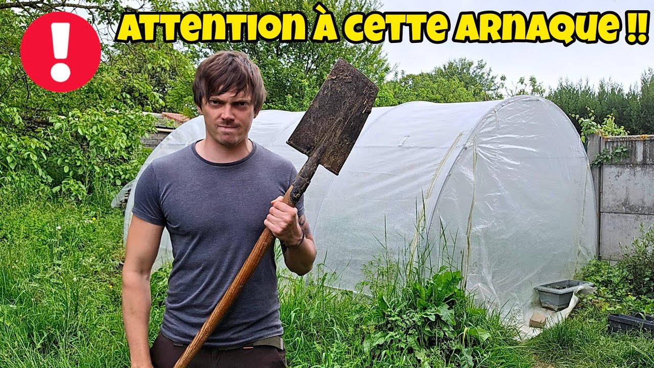 ÉNORME coup de GUEULE au potager ! La Serre 5 Mai