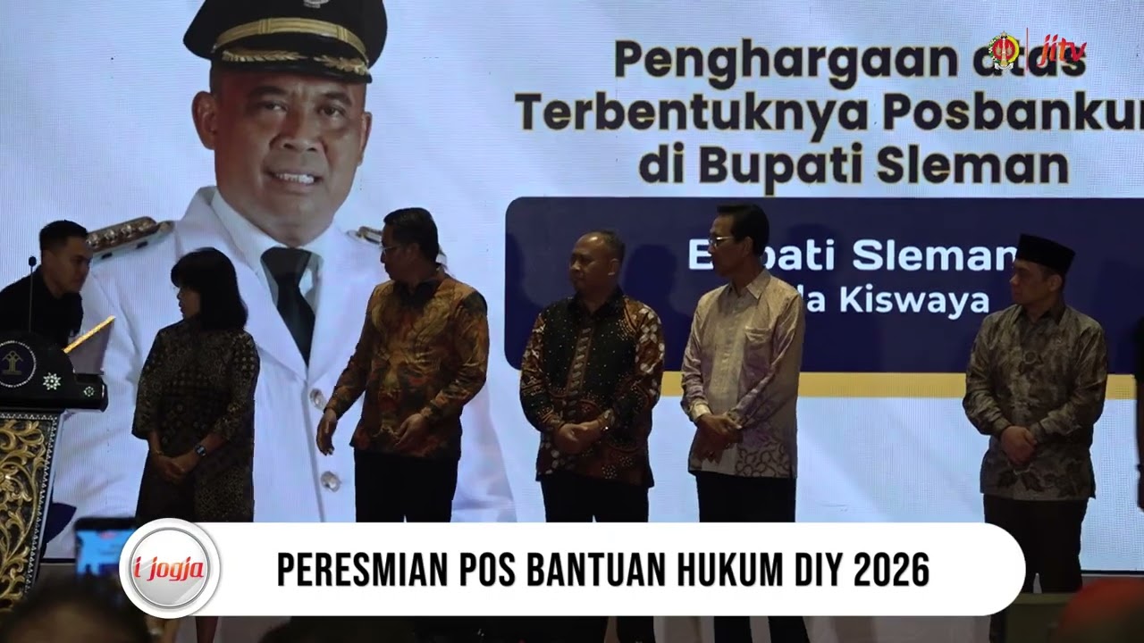 Peresmian Pos Bantuan Hukum DIY 2026 - I-Jogja