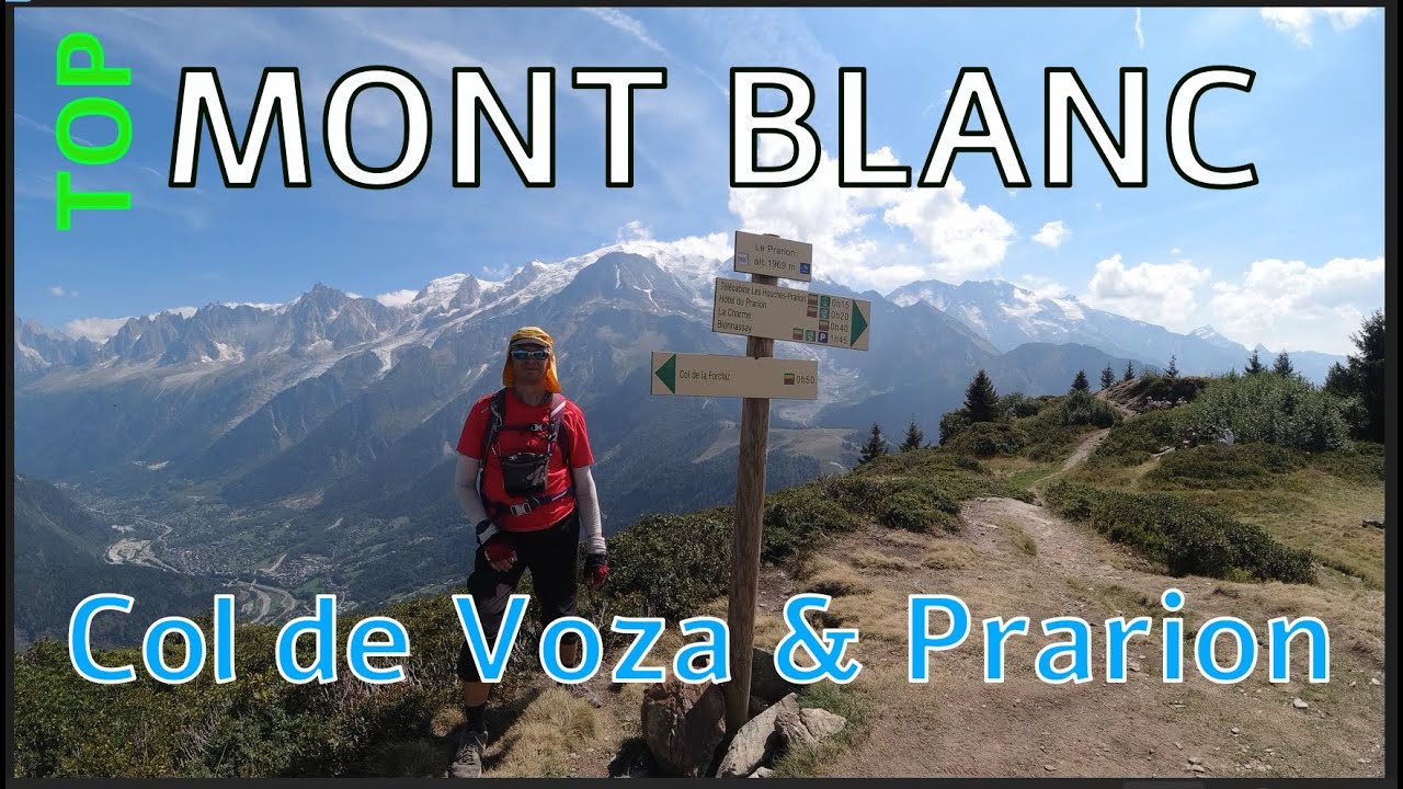 #chamonix [1964 m] Passerelle Bionnassay, Prarion & Col de Voza #tmb #hautesavoie #rhonealpes