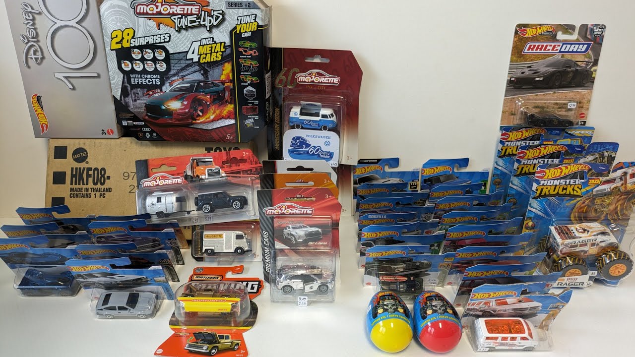 Отчет о погоне за неделю 11–13 2024 г.: гоночные машины Hot Wheels и Majorette и один Matchbox