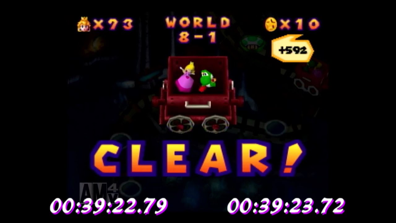 【WiiVC】マリオパーティ2ミニゲームコースターむずかしいコースRTA 45:33(45:56)