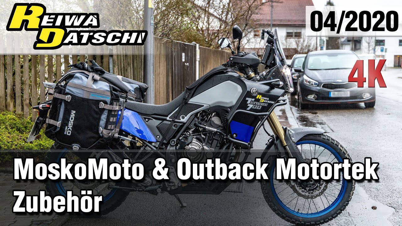 Yamaha Tenéré 700 - Sturzbügel/Seitentaschen/Heckträger von Outback Motortek & MoskoMoto! #03/2020