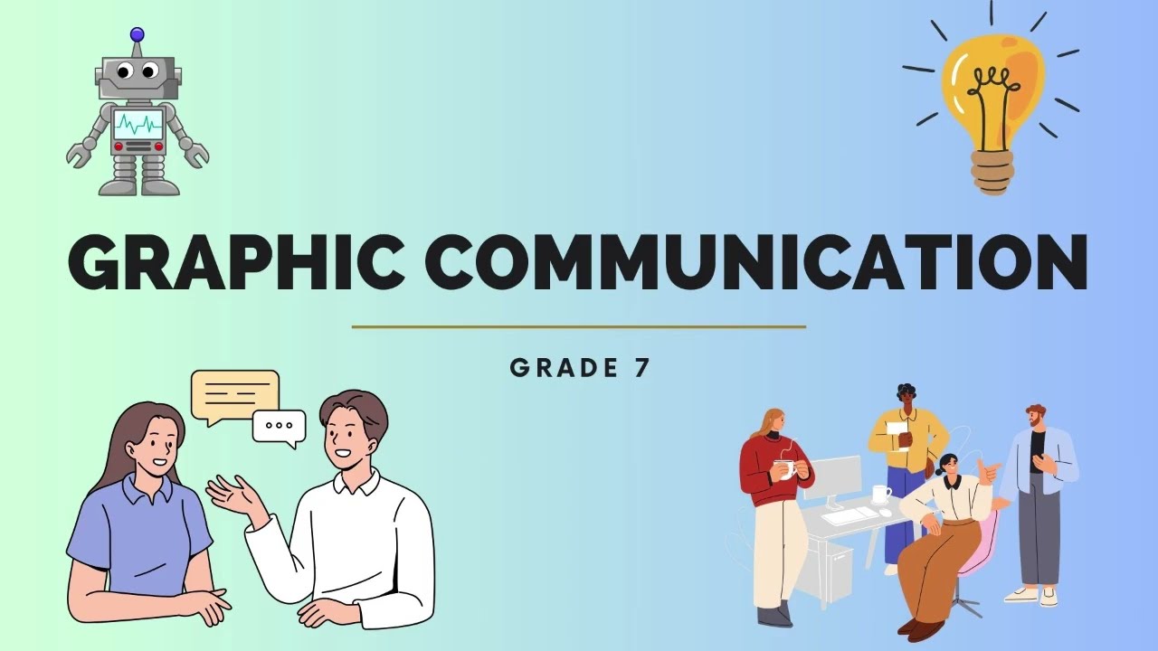 🖊️ Technology Grade 7 | Graphic Communication Explained! | Drawings, Diagrams & Design 📐📝