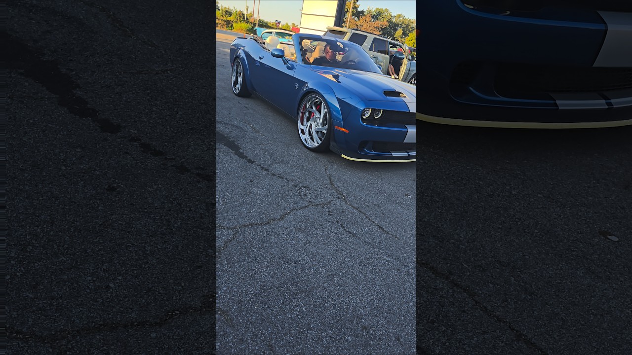 Custom Droptop Hellcat Redeye on Rucci Forged #hellcat #Redeye #droptop #rucciforged #cars #srt