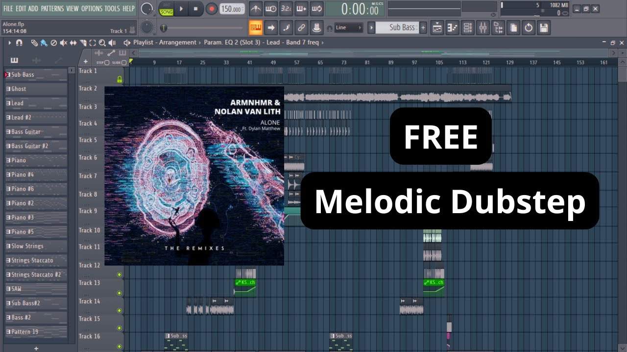 FREE FLP !! Melodic Dubstep with Stock Plugins FL STUDIO