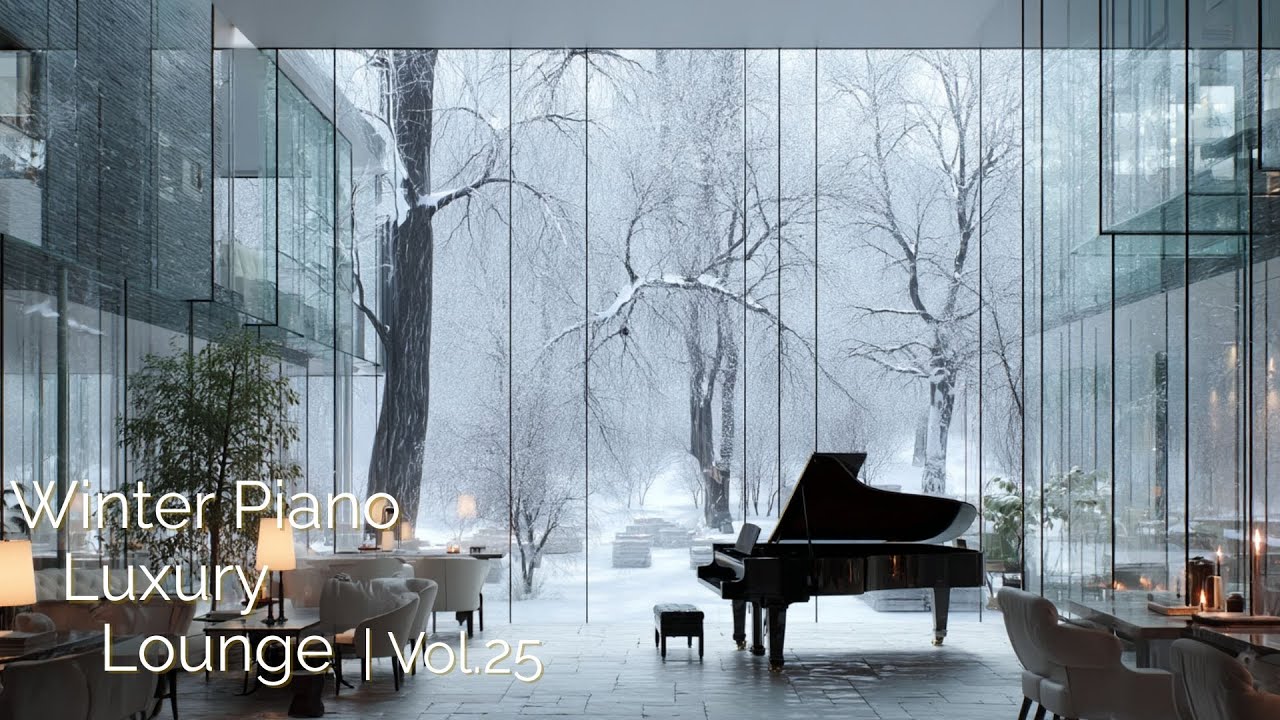 Quiet Winter Piano – Luxury Lounge for Focus & Relax | Vol.25
