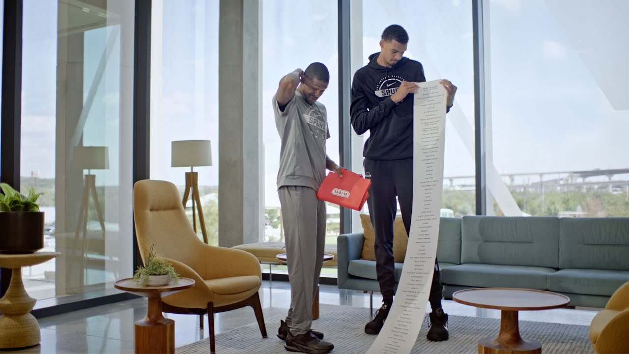 H-E-B and the San Antonio Spurs | The List :30