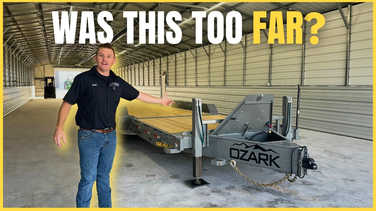 Tri Axle Tilt Trailer Build | Full Walkthrough and Features | Ozark Trailer Sales
