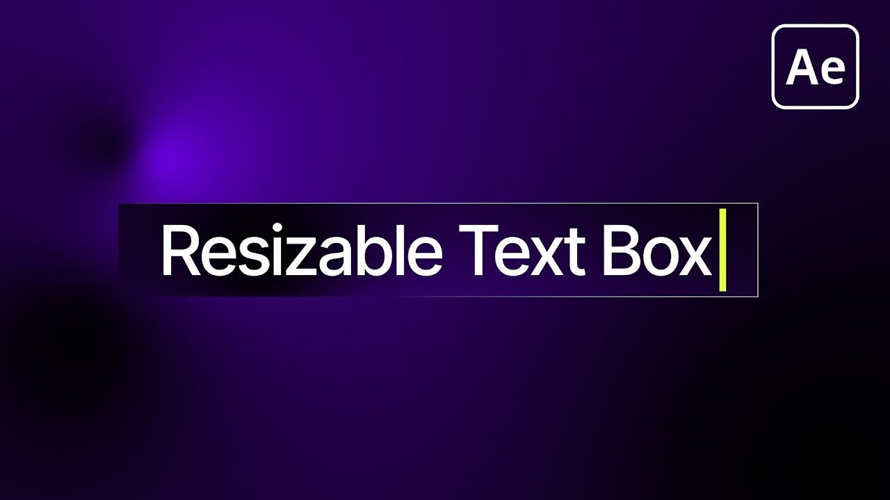 Auto Resizable Text Box in Adobe After Effects