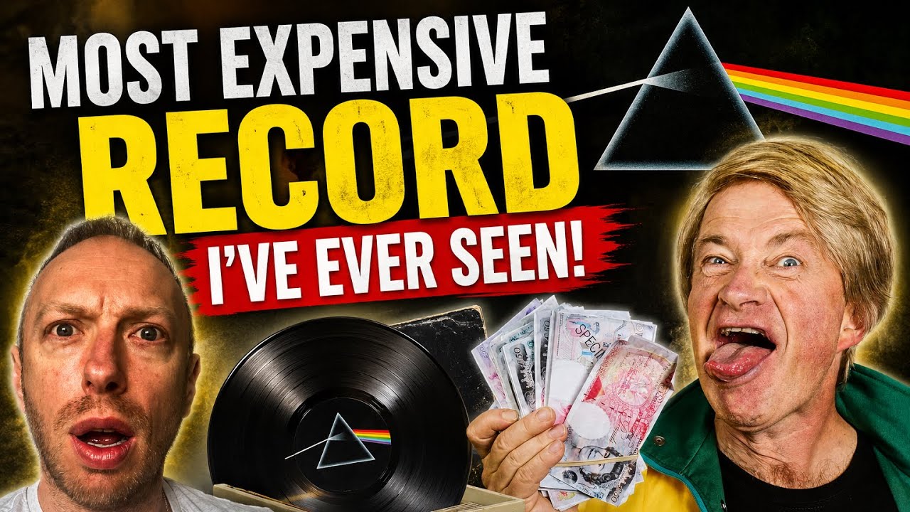 The rarest Pink Floyd record in the world- Dark Side Of The Moon 