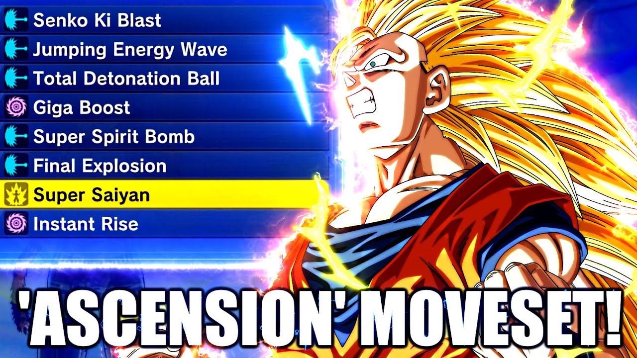 Full 'Ascension' Themed Moveset! | Dragon Ball Xenoverse 2