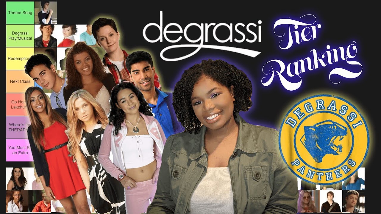 Degrassi Characters Tier Ranking