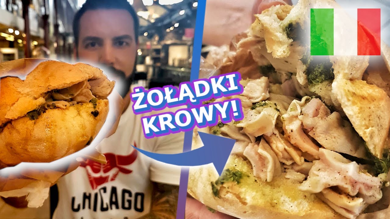 Co ZJEŚĆ we FLORENCJI? | MERCATO CENTRAL i Kanapka z żołądkiem krowy - lampredotto | Włochy vlog. 4