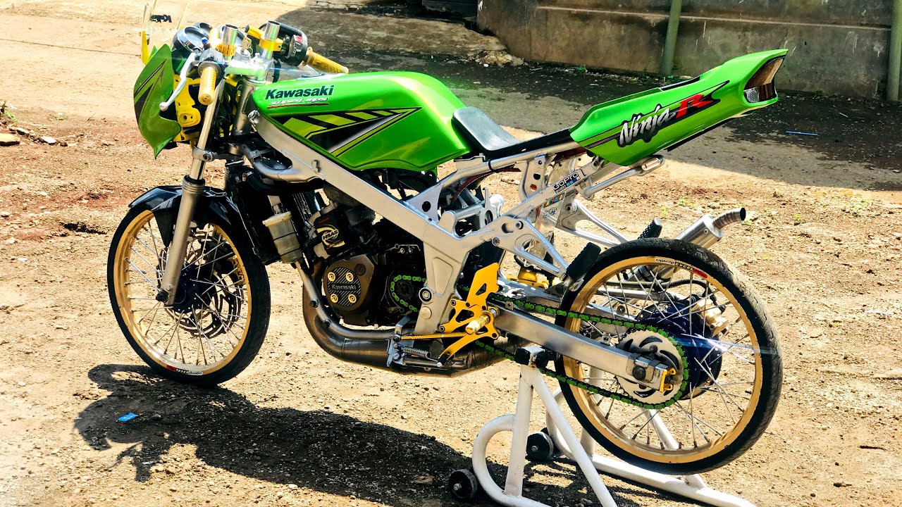 NINJA R MODIFIKASI SIMPLE || KAWASAKI NINJA 150 JARI JARI