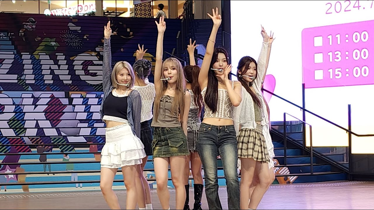 [4K60] 240714 첫사랑(CSR) 러브티콘 (♡TiCON) 직캠 ＠가와치아마미 프로모션