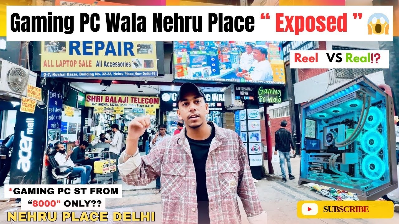 Gaming PC Wala Nehru Place - Exposed!😱 |20,000 Me Gaming PC🫨💻 | Geniune Reviews @Gamingpcwala007