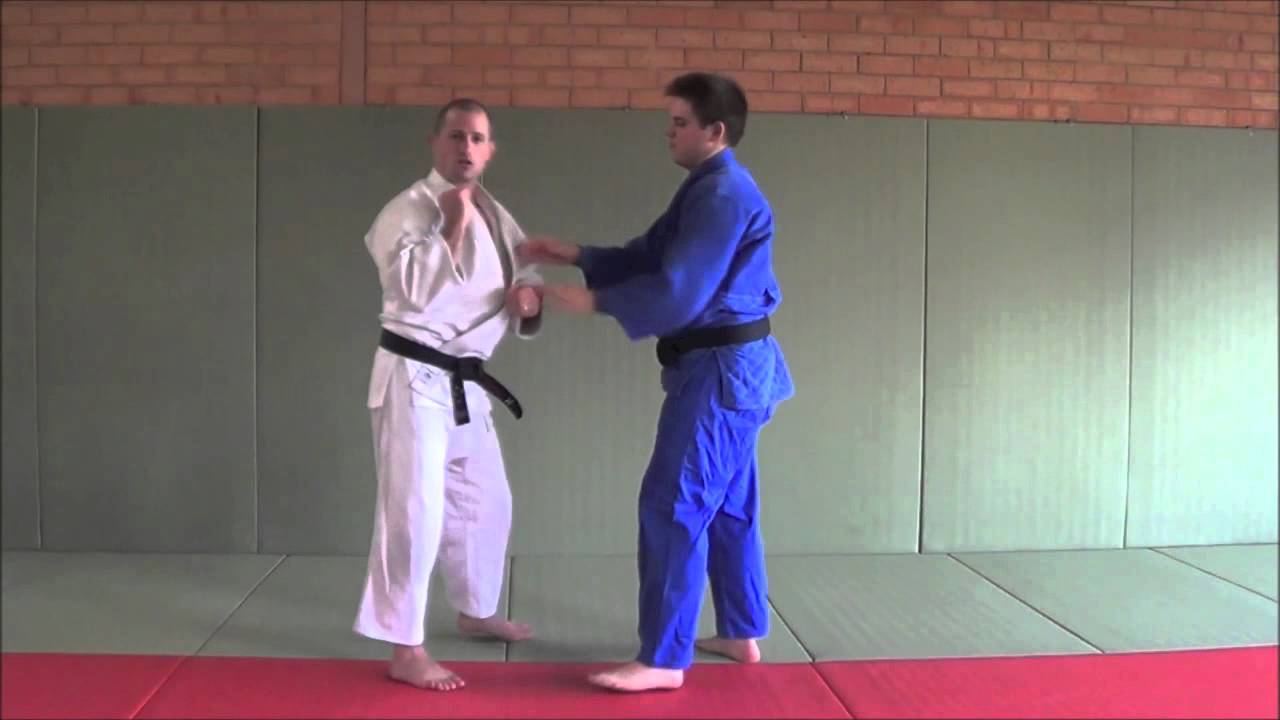 Double Lapel Grab (throw options) with Judo Olympian Matt D'Aquino